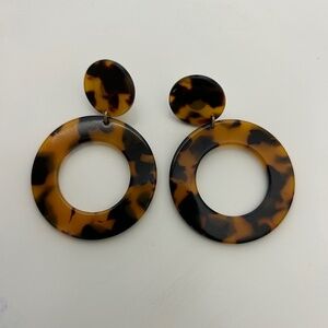 Tortoise Earrings